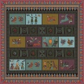 Shawl "COLOR DISTAFF" cashmere 135x135
