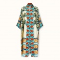 Kimono "FROM THE WOOD" silk on a light background
