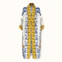 Kimono "TILES" silk