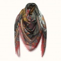 Shawl "COLOR DISTAFF" cashmere 135x135