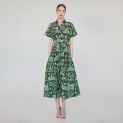 Dress "ONCE UPON A TIME THERE WAS KOKOSHA" cotton