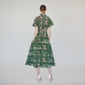 Dress "ONCE UPON A TIME THERE WAS KOKOSHA" cotton